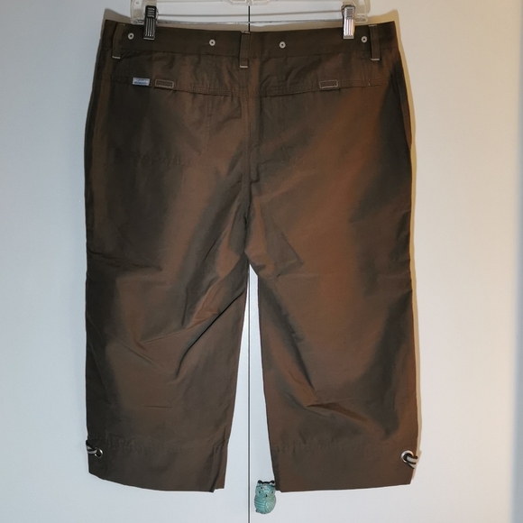 COLUMBIA | Cropped/Clamdigger Pant, Brown - Picture 2 of 5